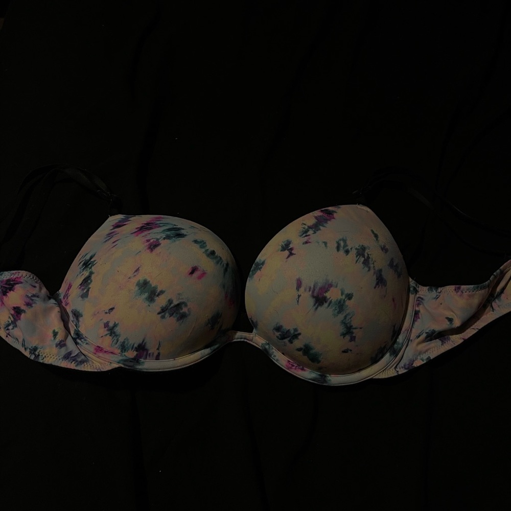 Tie dye bra